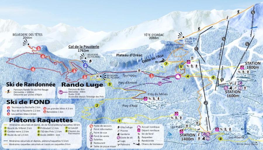 Les Petits Eterlous: Cozy Alpine Apartment with Private Parking Puy-Saint-Vincent Exterior photo